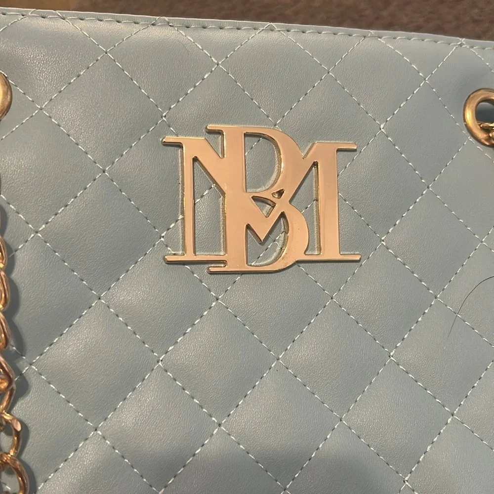 Badgley Mishka baby blue tote - Picture 6 of 6